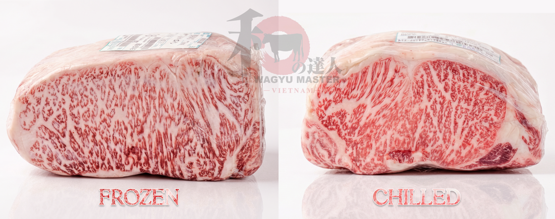 So Sánh Wagyu Đông Lạnh (Frozen) vs Wagyu Làm Mát (Chilled): Loại Nào Ngon Hơn?
