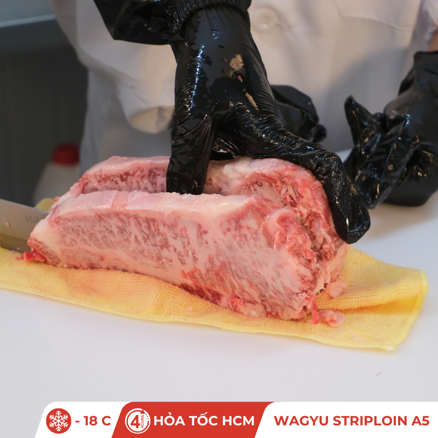 Thăn ngoại Wagyu A5 Nhật Bản | STRIPLOIN A5